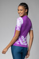 ALÉ Kurzarm Fahrradtrikot - PALM PR-E - Cyclamen/Weiß