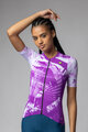 ALÉ Kurzarm Fahrradtrikot - PALM PR-E - Cyclamen/Weiß