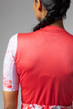 ALÉ Kurzarm Fahrradtrikot - PALM PR-E - Rot/Weiß