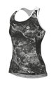 ALÉ Ärmelloses Fahrradtrikot - MARBLE PRAGMA - Schwarz/Weiß