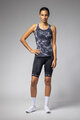 ALÉ Ärmelloses Fahrradtrikot - MARBLE PRAGMA - Schwarz/Weiß