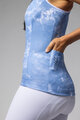 ALÉ Ärmelloses Fahrradtrikot - MARBLE PRAGMA - Hellblau/Weiß