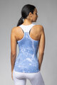 ALÉ Ärmelloses Fahrradtrikot - MARBLE PRAGMA - Hellblau/Weiß
