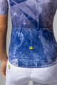 ALÉ Kurzarm Fahrradtrikot - QUARTZ PR-E - Weiß/Blau