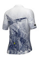 ALÉ Kurzarm Fahrradtrikot - QUARTZ PR-E - Weiß/Blau