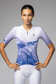 ALÉ Kurzarm Fahrradtrikot - QUARTZ PR-E - Weiß/Blau