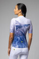 ALÉ Kurzarm Fahrradtrikot - QUARTZ PR-E - Weiß/Blau