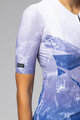 ALÉ Kurzarm Fahrradtrikot - QUARTZ PR-E - Weiß/Blau