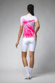 ALÉ Kurzarm Fahrradtrikot - QUARTZ PR-E - Weiß/Rosa
