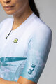 ALÉ Kurzarm Fahrradtrikot - QUARTZ PR-E - Weiß/Grün