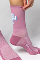 ALÉ Klassische Fahrradsocken - SAUVAGE - Rot/Weiß