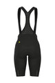 ALÉ Kurze Fahrradhose mit Trägern - SPRINTER R-EV1 - Schwarz
