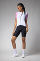 ALÉ Kurzarm Fahrradtrikot - FOLLOW ME PR-E - Weiß/Rosa