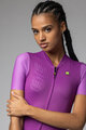 ALÉ Kurzarm Fahrradtrikot - FOLLOW ME PR-E - Cyclamen