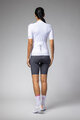 ALÉ Kurzarm Fahrradtrikot - COLOR BLOCK PRAGMA - Weiß