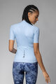 ALÉ Kurzarm Fahrradtrikot - COLOR BLOCK PRAGMA - Hellblau
