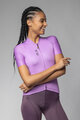ALÉ Kurzarm Fahrradtrikot - COLOR BLOCK PRAGMA - Lila