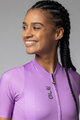 ALÉ Kurzarm Fahrradtrikot - COLOR BLOCK PRAGMA - Lila