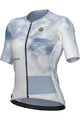 ALÉ Kurzarm Fahrradtrikot - ATMOSFERA PR-E - Weiß/Blau