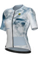 ALÉ Kurzarm Fahrradtrikot - ATMOSFERA PR-E - Weiß/Lila