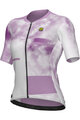 ALÉ Kurzarm Fahrradtrikot - ATMOSFERA PR-E - Weiß/Rosa