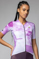 ALÉ Kurzarm Fahrradtrikot - ATMOSFERA PR-E - Weiß/Rosa