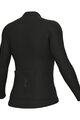 ALÉ Langarm Fahrradtrikot für den Sommer - COLOR BLOCK PRAGMA - Schwarz