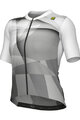 ALÉ Kurzarm Fahrradtrikot - SPRINTER R-EV1 - Weiß/Lila/Grau