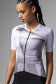 ALÉ Kurzarm Fahrradtrikot - SPRINTER R-EV1 - Weiß/Lila/Grau
