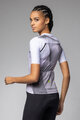 ALÉ Kurzarm Fahrradtrikot - SPRINTER R-EV1 - Weiß/Lila/Grau