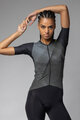 ALÉ Kurzarm Fahrradtrikot - SPRINTER R-EV1 - Grau/Schwarz