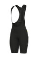 ALÉ Kurze Fahrradhose mit Trägern - GRAVEL-PRO OFF ROAD - Schwarz