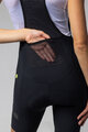 ALÉ Kurze Fahrradhose mit Trägern - GRAVEL-PRO OFF ROAD - Schwarz