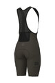 ALÉ Kurze Fahrradhose mit Trägern - GRAVEL-PRO OFF ROAD - Grün