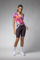 ALÉ Kurzarm Fahrrad-Shirt - LILIUM INTIMO - Weiß/Lila/Rot/Orange