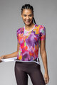ALÉ Kurzarm Fahrrad-Shirt - LILIUM INTIMO - Weiß/Lila/Rot/Orange