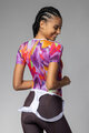ALÉ Kurzarm Fahrrad-Shirt - LILIUM INTIMO - Weiß/Lila/Rot/Orange