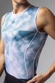 ALÉ Ärmelloses Fahrrad-Shirt - ATMOSFERA INTIMO - Weiß/Blau