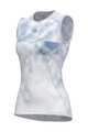 ALÉ Ärmelloses Fahrrad-Shirt - ATMOSFERA INTIMO - Weiß/Hellblau
