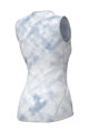 ALÉ Ärmelloses Fahrrad-Shirt - ATMOSFERA INTIMO - Weiß/Hellblau