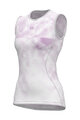ALÉ Ärmelloses Fahrrad-Shirt - ATMOSFERA INTIMO - Weiß/Hellblau
