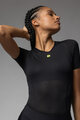 ALÉ Kurzarm Fahrrad-Shirt - VELO ACTIVE INTIMO - Schwarz