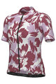 ALÉ Kurzarm Fahrradtrikot - FLOWER PRAGMA - Weiß/Rot