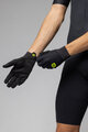 ALÉ Langfinger-Fahrradhandschuhe - SPINTA - Schwarz