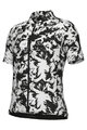 ALÉ Kurzarm Fahrradtrikot - ESSENZA KID - Schwarz/Weiß