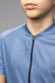 ALÉ Kurzarm Fahrradtrikot - FOLLOW ME KID - Blau