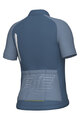 ALÉ Kurzarm Fahrradtrikot - FOLLOW ME KID - Blau