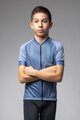 ALÉ Kurzarm Fahrradtrikot - FOLLOW ME KID - Blau