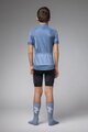 ALÉ Kurzarm Fahrradtrikot - FOLLOW ME KID - Blau