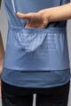 ALÉ Kurzarm Fahrradtrikot - FOLLOW ME KID - Blau